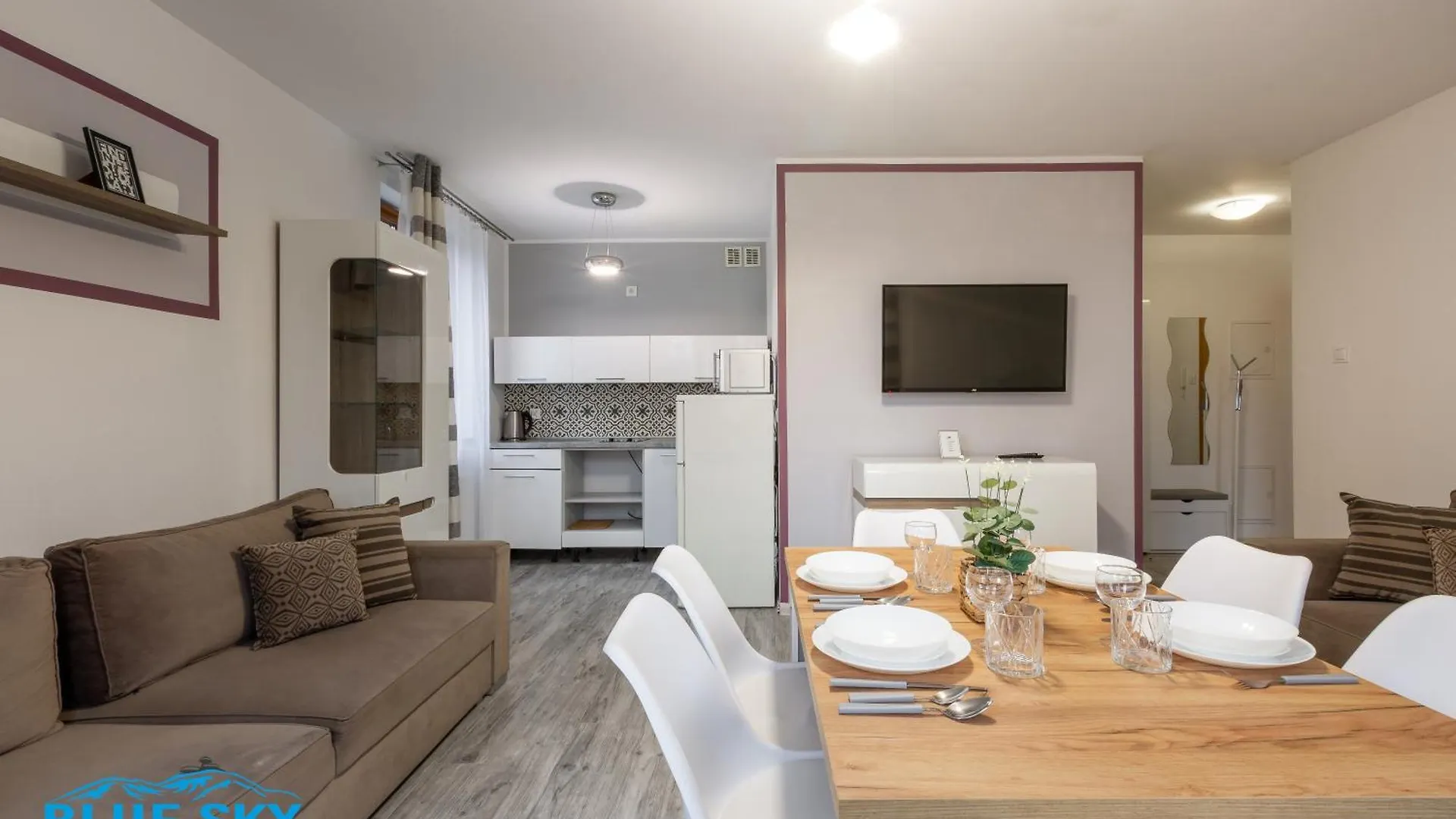 Apartment Apartamenty Bluesky - Nadrzeczna 3D-3E, Blisko Centrum Karpacza, W Zielonej Okolicy