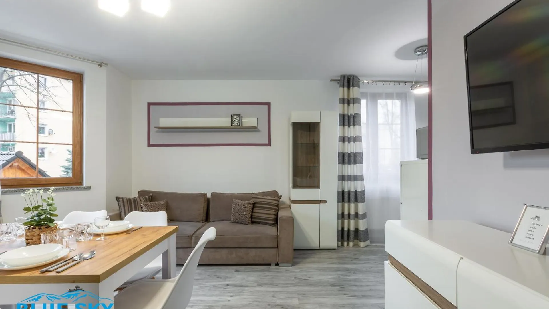 Apartment Apartamenty Bluesky - Nadrzeczna 3D-3E, Blisko Centrum Karpacza, W Zielonej Okolicy